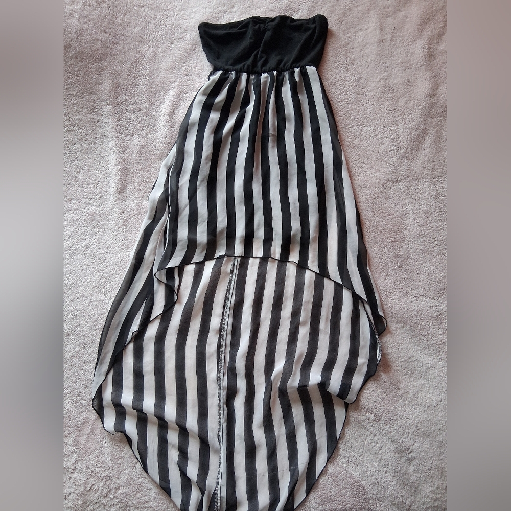 Wet Seal XS Tube Top Dress Flowy
